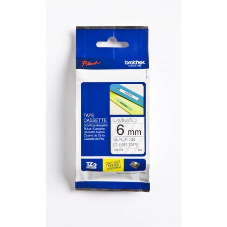 Standardna laminirana traka TZe 6 mm