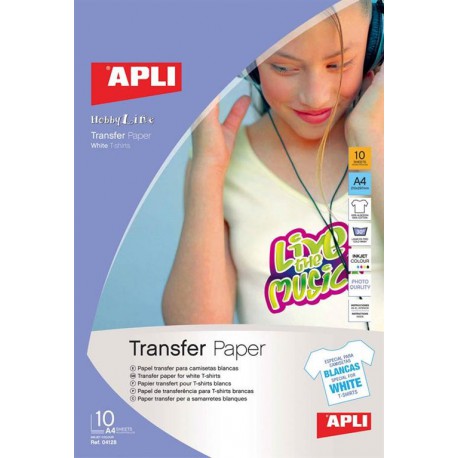 Transferni papir za bele majice