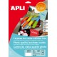 Posjetnice s glatkim rubom 89 x 51 mm