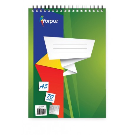 Spiralna bilježnica Forpus A5, crte