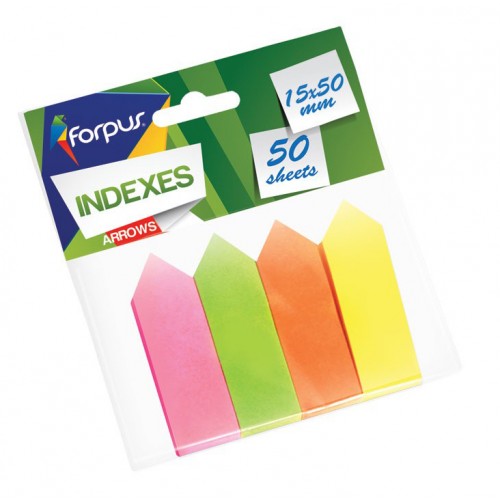 Samoljepivi Indeks listići 4/1 strelice - FO42036