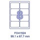 Etikete Forpus 99,1 x 67,7 mm