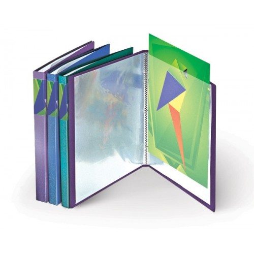 Prezentacijska mapa Metallic, 30 džepova