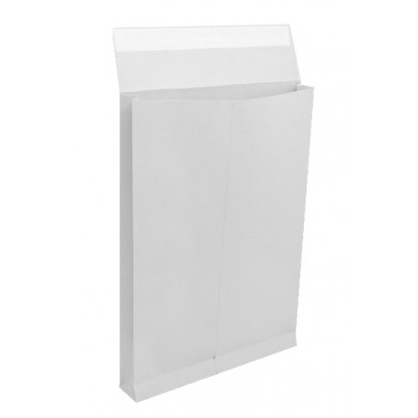Kuverta vrećica B4 250 x 353 x 38 mm - bijela 130 g,  1/1