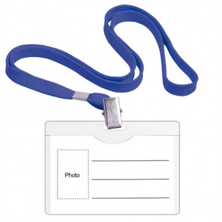 Identifikacijska kartica s trakom 90 x 54 mm, 1/1 