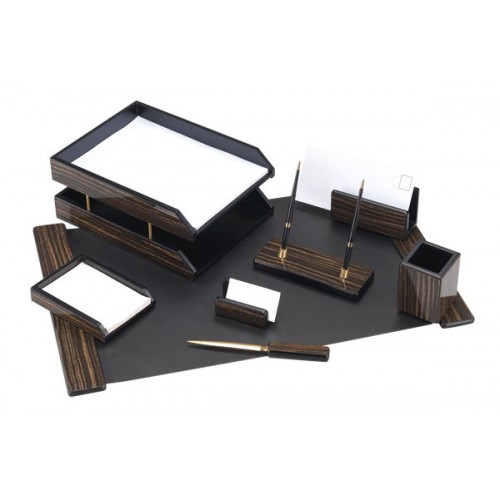 Stolni komplet Ebony, 8-dijelni