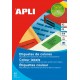 Etikete Apli 210 x 297 mm, 20/1 (plave)