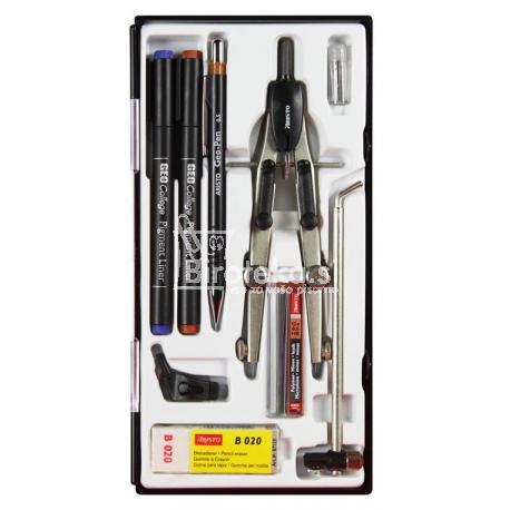Aristo Komplet s šestilom - set 9-delni