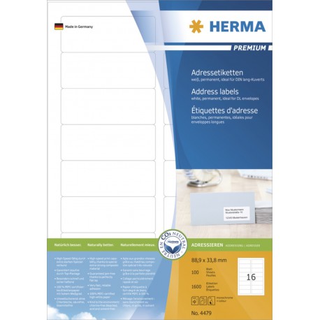 Etikete Herma Superprint No. 4479